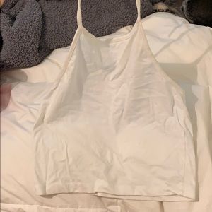Brandy Melville cropped halter top